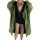 Dryrobe Advance Long Sleeve Green Black Small