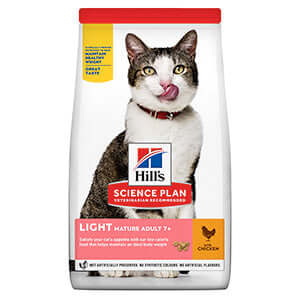 Hills Science Plan Cat Adult Dry Mature Light 1.5kg