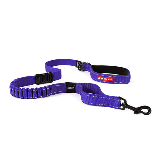 EZYDOG ZERO SHOCK LEASH 48`  -  PURPLE