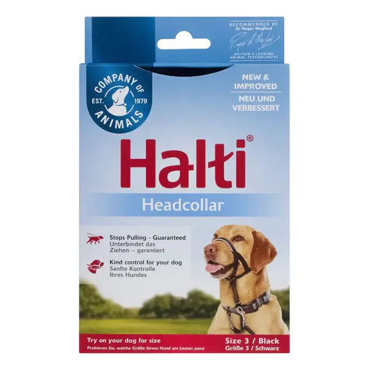 Halti Headcollar Red Size 3