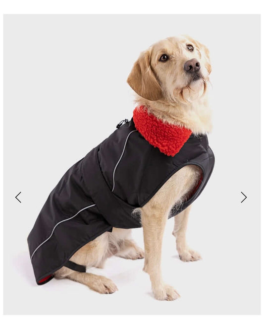 dryrobe Dog Black Red Large