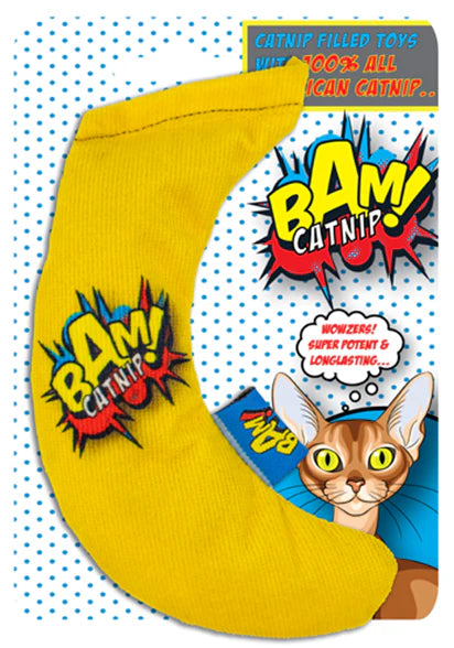 BAM Catnip Banana Cat Toy