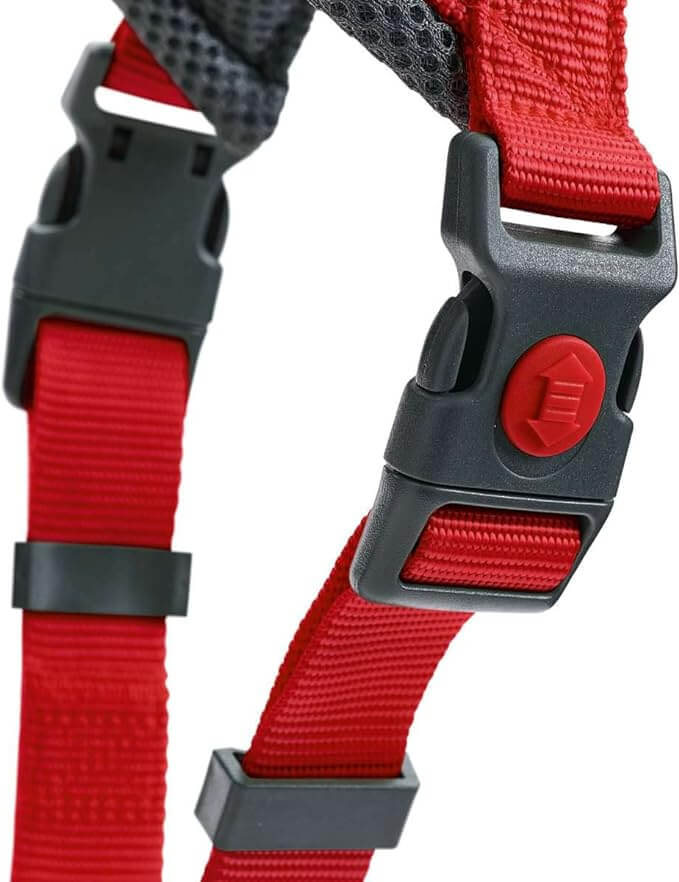 Hunter Harness London Comfort 52-62/S-M Polyester red
