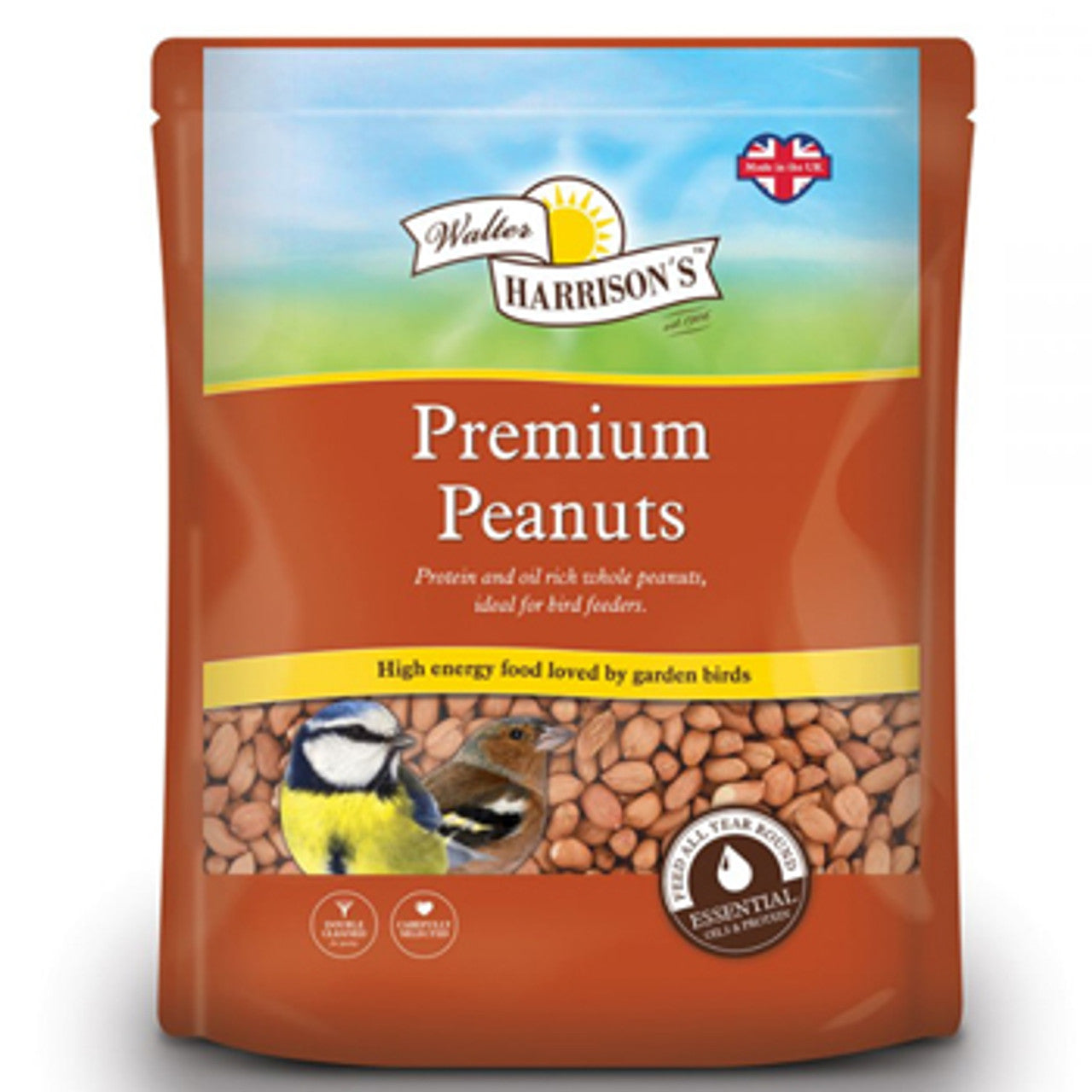 Harrisons Premier Peanuts Pouch 4kg