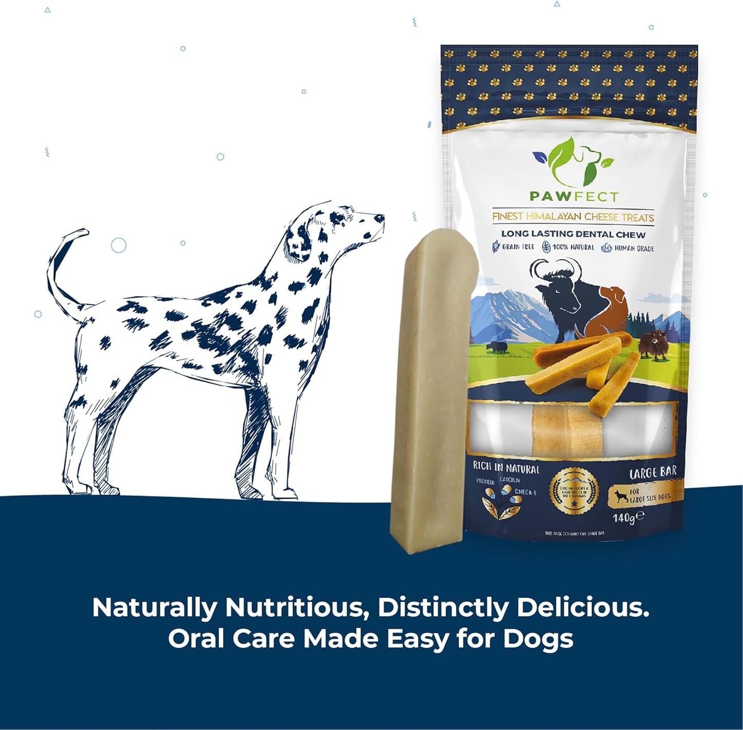 Pawfect Himalayan Cheese Chews Aloe vera