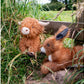 Ancol Heritage Fergus Highland Cow Dog Toy