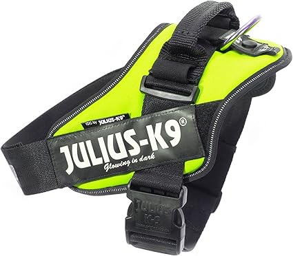 Julius k9 IDC?-Powerharness, Size: Mini-Mini UV neon green