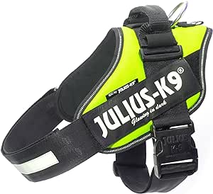 Julius k9 IDC?-Powerharness, Size: Mini-Mini UV neon green