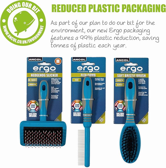 Ancol Ergo Hedgehog Slicker Small