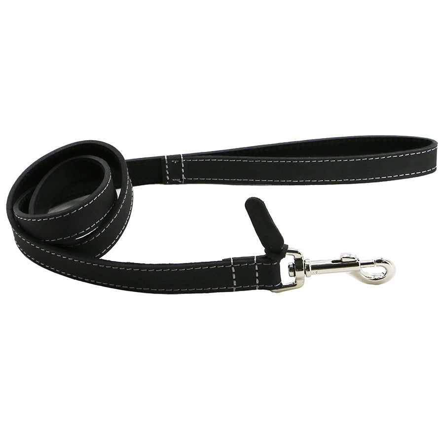 Ancol Timberwolf  Leather Lead