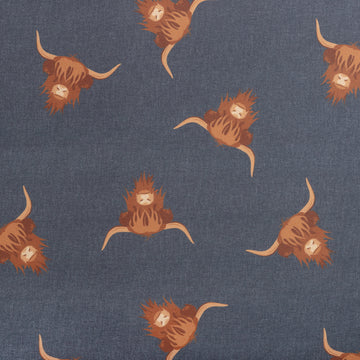 Danish Designs Bramblehorn Highland Cow Deluxe Slumber Bed 30`