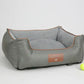 George Barclay Beckley Box Bed (L) Anthracite / Cloud 90x70x33