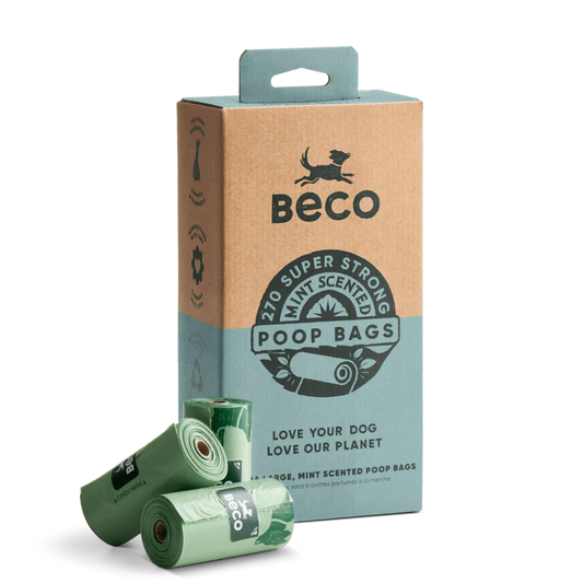 Beco Super Strong Poop Bags Mint Scented 315 Bulk Pack