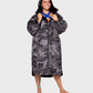 dryrobe Advance Long Sleeve Black Camo Black Medium