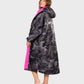 Dryrobe Advance Long Sleeved Black Camo Pink Medium