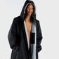 dryrobe Advance Long Sleeve Black Grey Large