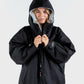 dryrobe Advance Long Sleeve Black Grey Large