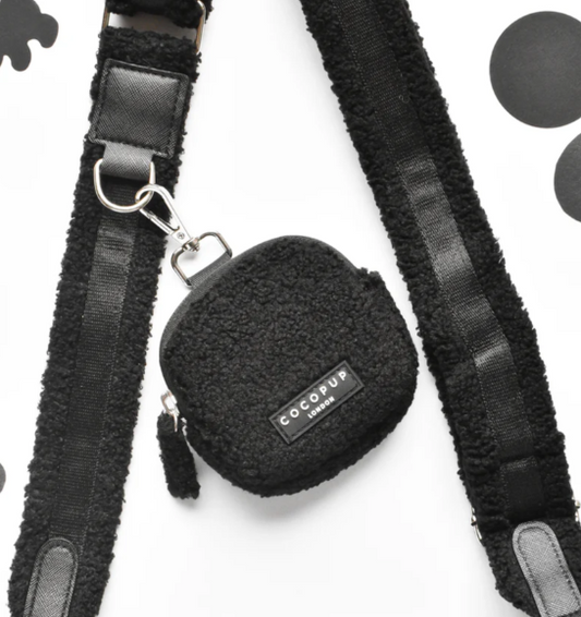 Cocopup Black Teddy Treat pouch
