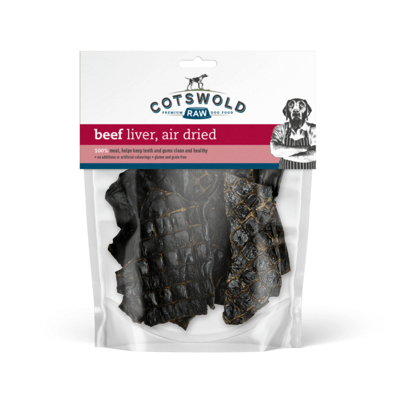 Cotswold Natural Dried Treat Beef Liver 250g