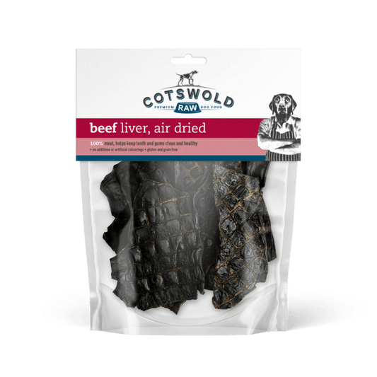 Cotswold Natural Dried Treat Beef Liver 250g