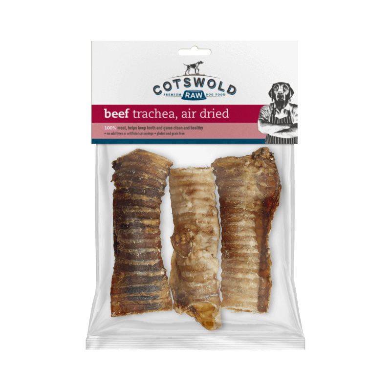 Cotswold Raw Natural Dried Treat Beef Trachea 150g