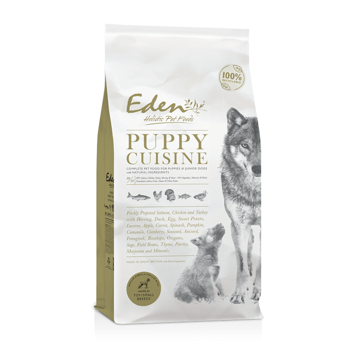Eden 80/20 Puppy Cuisine 12KG Medium Kibble