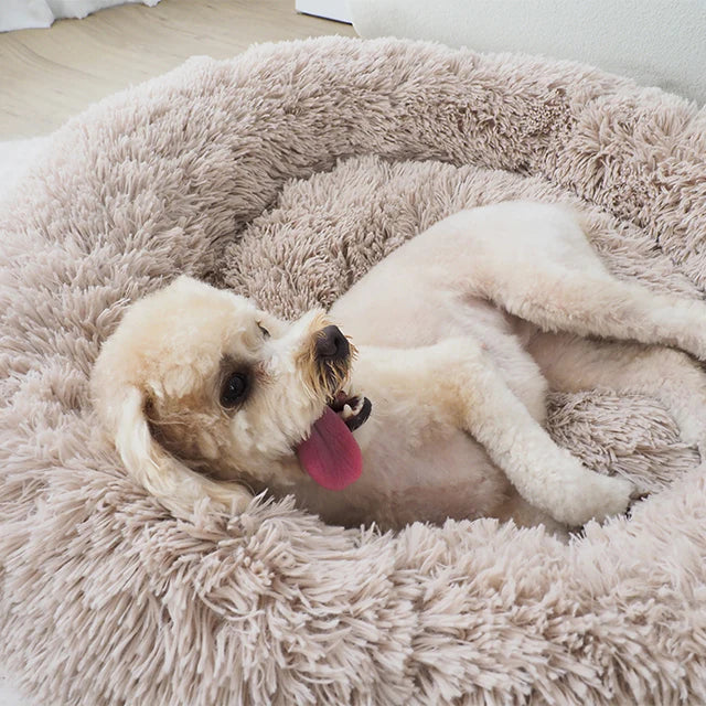 Redwood Anti-Anxiety Dog Bed XL 120cm Oatmeal