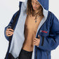 dryrobe Advance Long Sleeve Navy Grey Medium