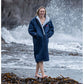 dryrobe Advance Long Sleeve Navy Grey Medium