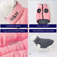 Hugo & Hudson Light Pink Puffer Jacket M45