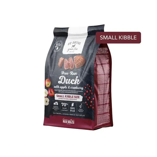 Go Native Small Breed Small Kibble Duck & Cranberry 1.5kg