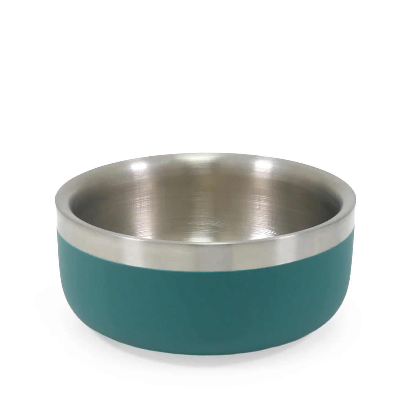 Rosewood Double Walled Stainless Steel Bowl Teal 350ml