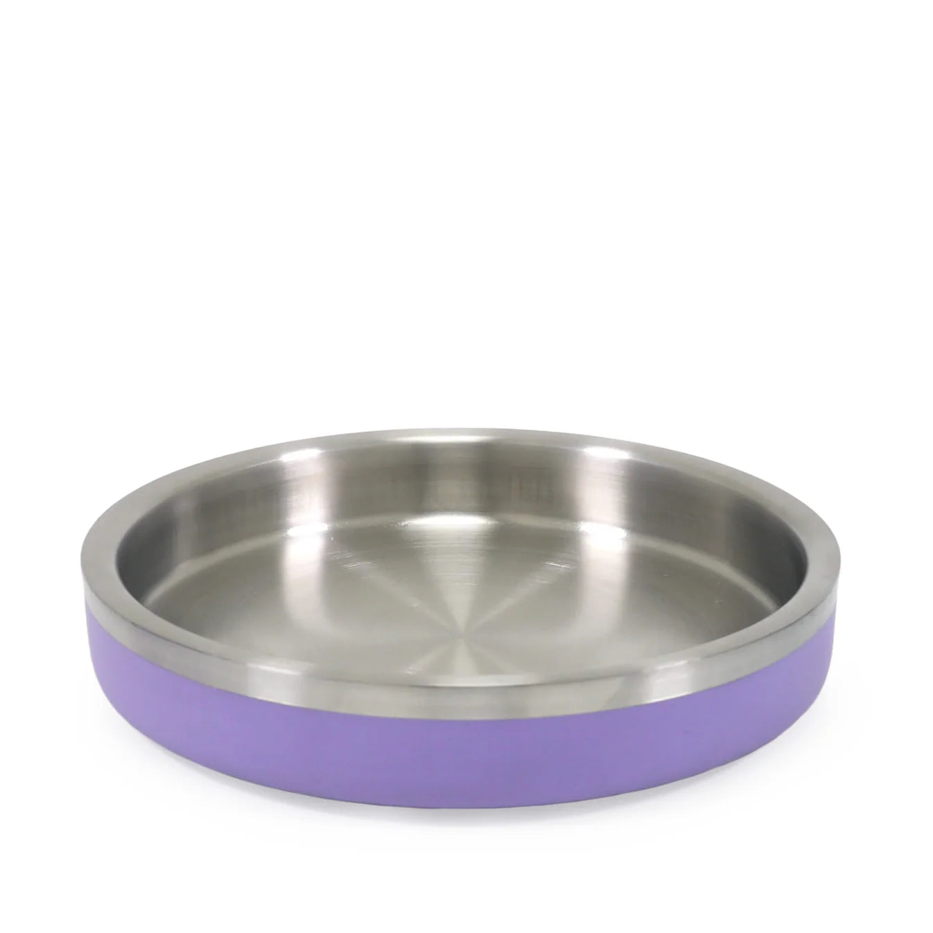 Rosewood Double Wall Stainless Steel Bowl Lilac 480ml 17.5cm
