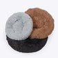 Danish Design Fluffy Donut Bed Dark Grey/Charcoal 65cm Small