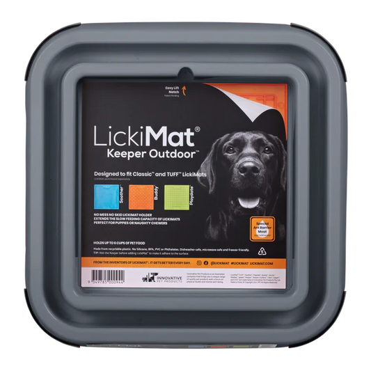 LickiMat Keeper Outdoor Grey