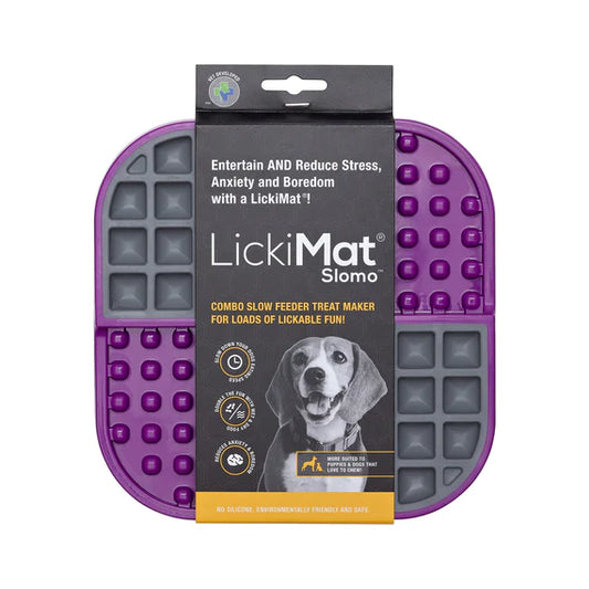 LickiMat Slomo Purple 20cm