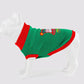 Hugo & Hudson Green Santa Sleigh Christmas Jumper S