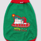 Hugo & Hudson Green Santa Sleigh Christmas Jumper S