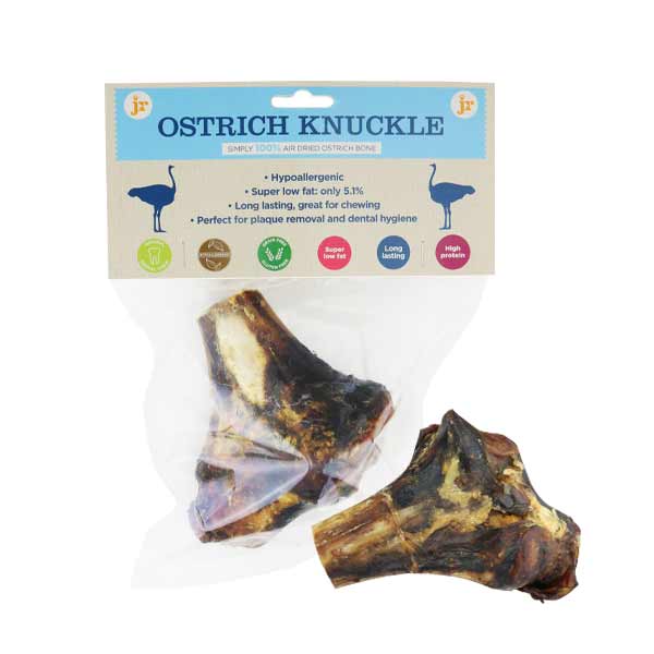 JR Pet Ostrich Knuckle Bone