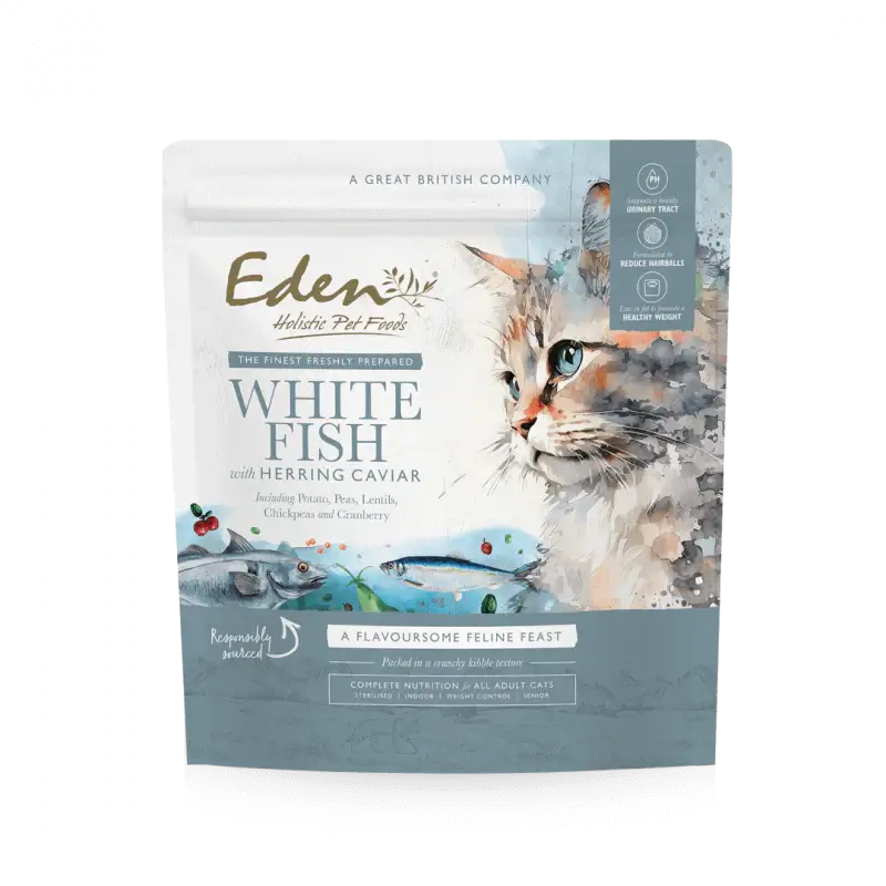 Eden Cat Food White Fish With Herring Caviar