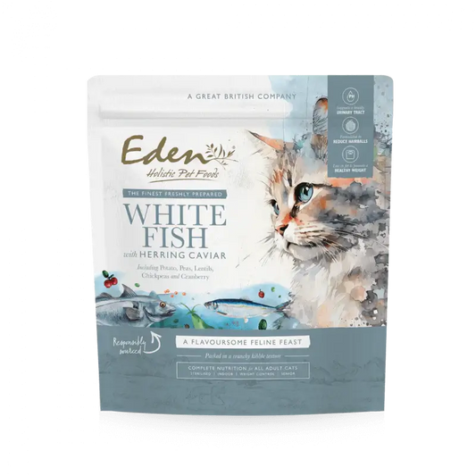 Eden Cat Food White Fish With Herring Caviar