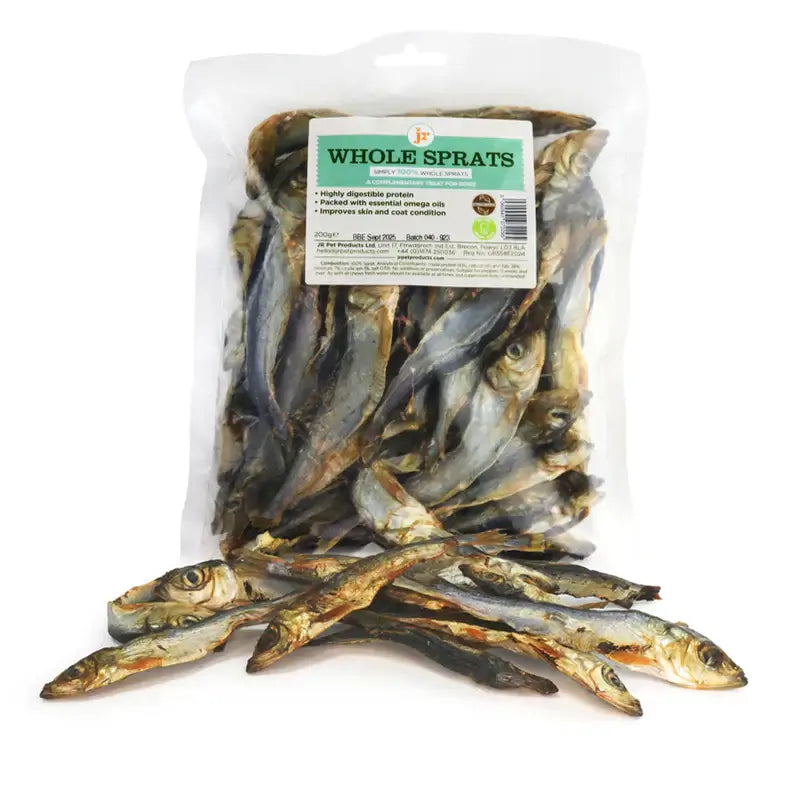 JR Bulk Dried Whole Baltic Sprats 1KG