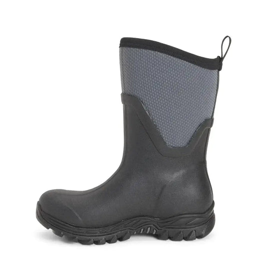 Muck Boots Artic Sport II Mid Black Grey Size 7