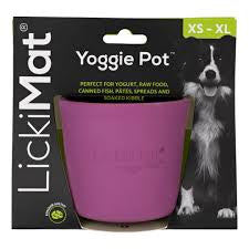 LickiMat Yoggie Pot xs-xl Purple