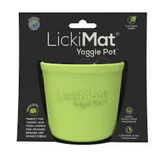 LickiMat Yoggie Pot XS-XL Green