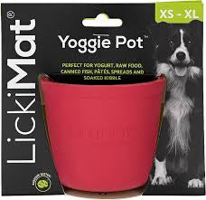 Lickimat Yoggie Pot XS-XL Pink