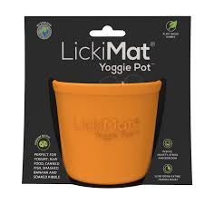 LickiMat Yoggie Pot xs-xl Orange