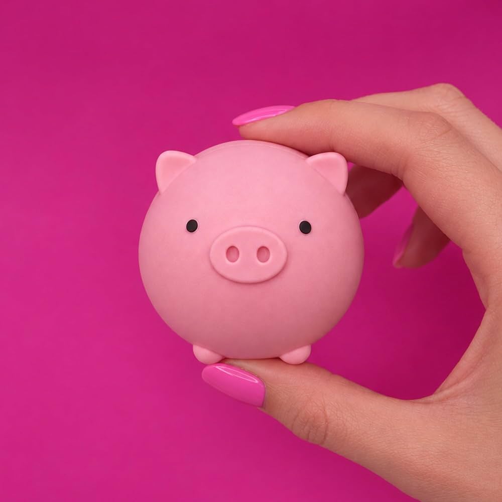 Pojjee Pig Pink Dog Toy