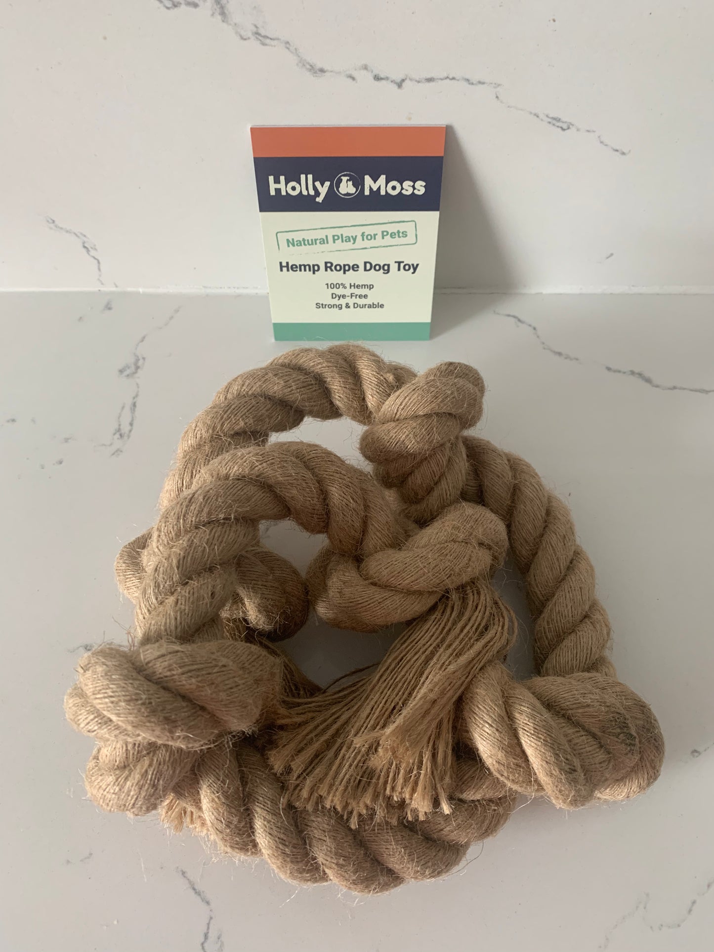 Holly & Mosss Hemp Rope Dog Toy