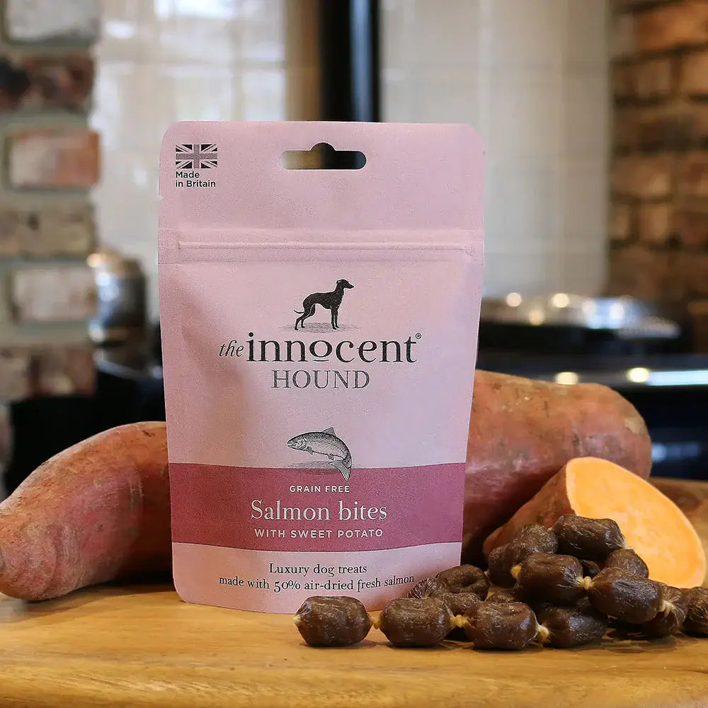 The Innocent Hound Salmon Bites with Sweet Potato 10Pcs